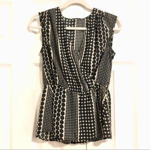 Who What Wear Sleeveless Blouse